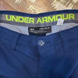 Under Armour Youth Navy Chinos, Medium
